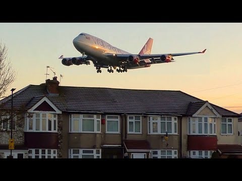 Heathrow Airport Plane Spotting