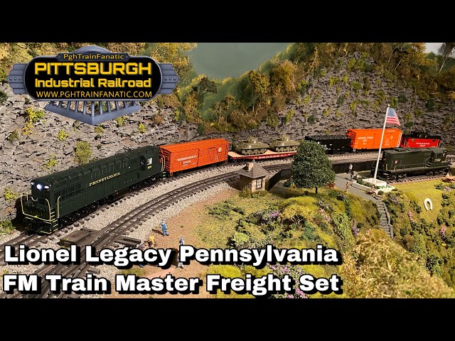 Unboxing Lionel Legacy Pennsylvania FM Train Master Freight Set - BONANZA Day 4