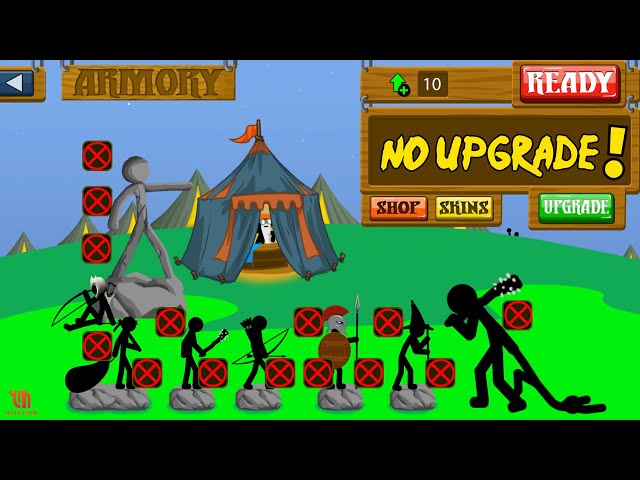NO UPGRADE NO MOD NO HACK ALL SKIN EPIC FIGHT DESTROY ALL THE BOSS | STICK WAR LEGACY | STICK MASTER