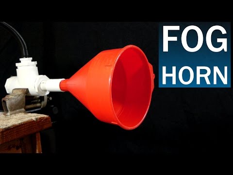 How To Make A Fog Horn - Easy PVC Design