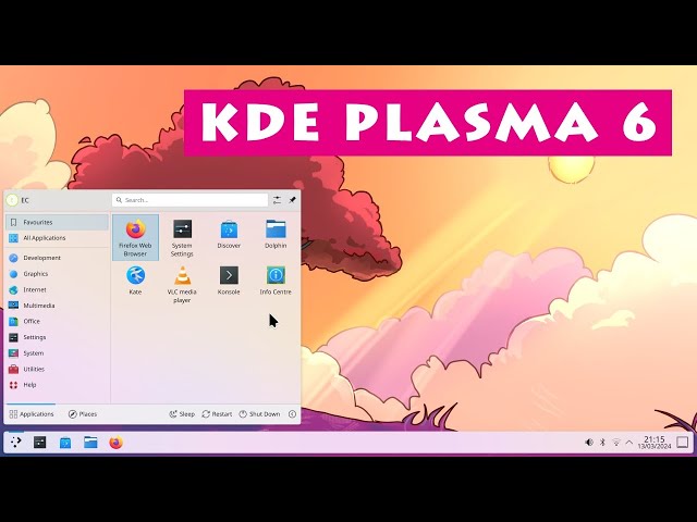 KDE Plasma 6 Linux Desktop