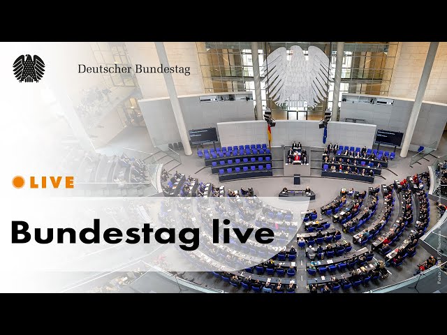 Bundestag live: 166. Sitzung des Deutschen Bundestages