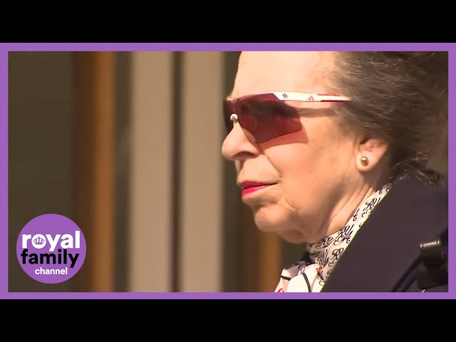 Princess Anne On 'Early Memories' Of Sailing With Father Prince Philip