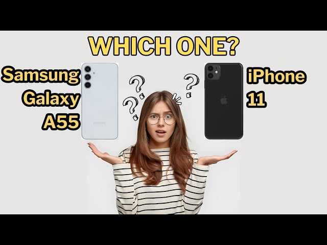 Samsung Galaxy A55 VS iPhone 11 in 2024 (Specifications & Comparison) #spectraphone