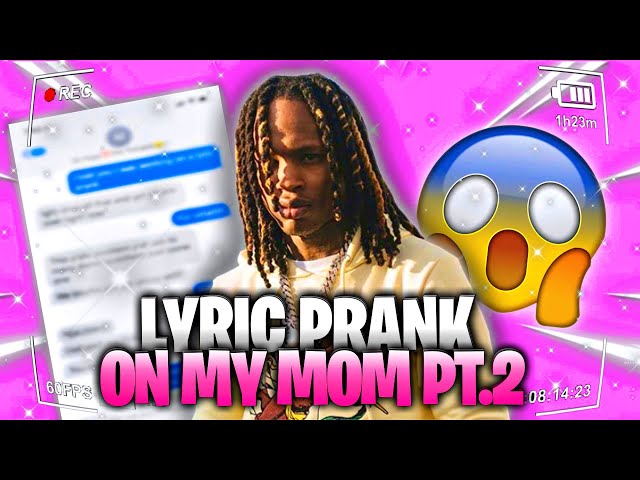 King Von "Took Her To The O" Lyric Prank On My Mom!!😭**I FOUND OUT THE TRUTH😳**