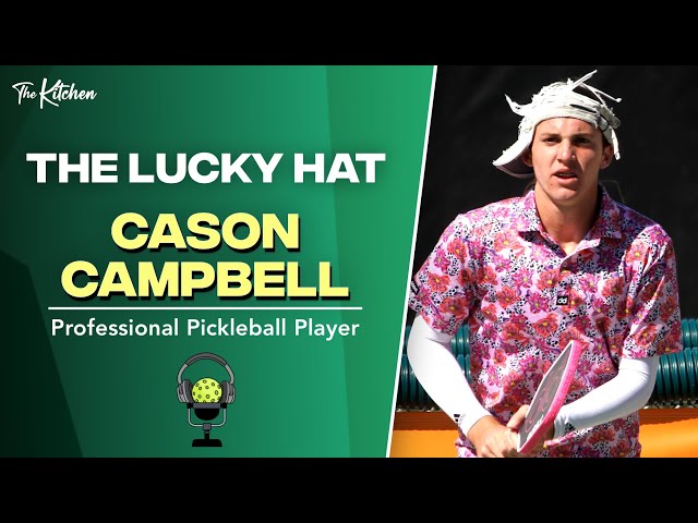 Cason Campbell: Teen Pickleball Sensation with the Lucky Hat