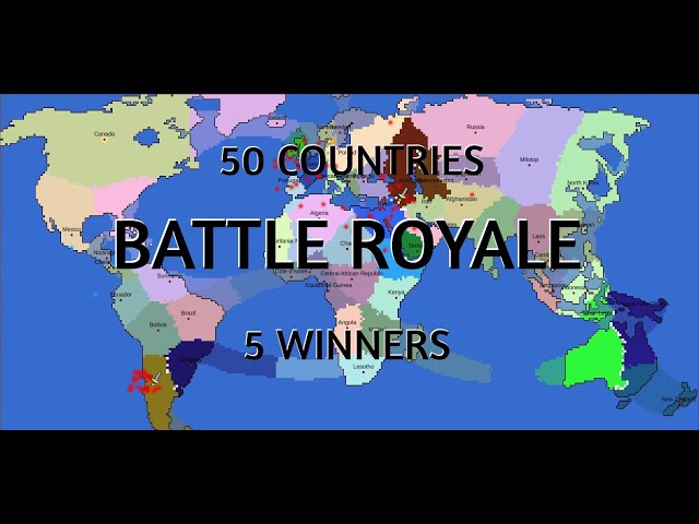 50 Random Countries Fight Until Only 5 Remain! #countries