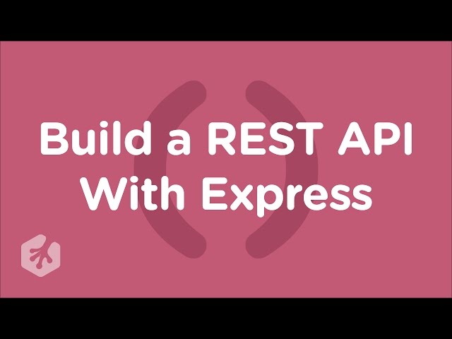 Build a REST API with Express at Treehouse