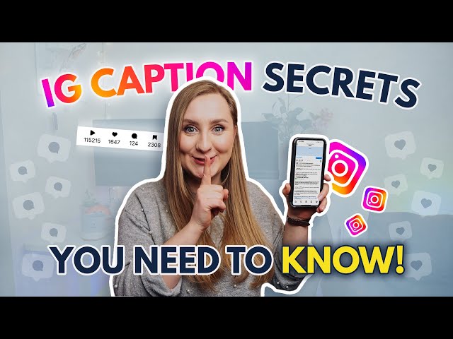 How To Write Engaging Instagram Captions (with examples!) | MORE LIKES, COMMENTS, SHARES!