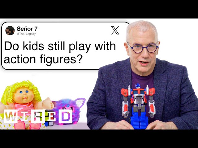Toy Historian Answers Toy Questions From Twitter | Tech Support | WIRED