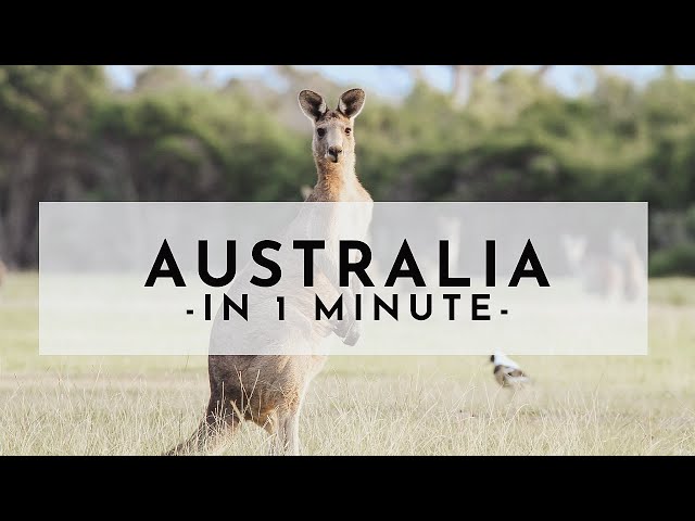 Australia in 1 Minute
