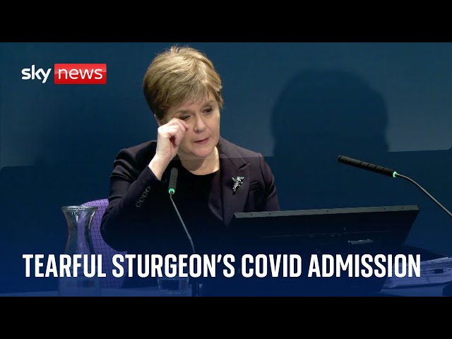 COVID-19: Sturgeon wished she wasn't first minister during pandemic