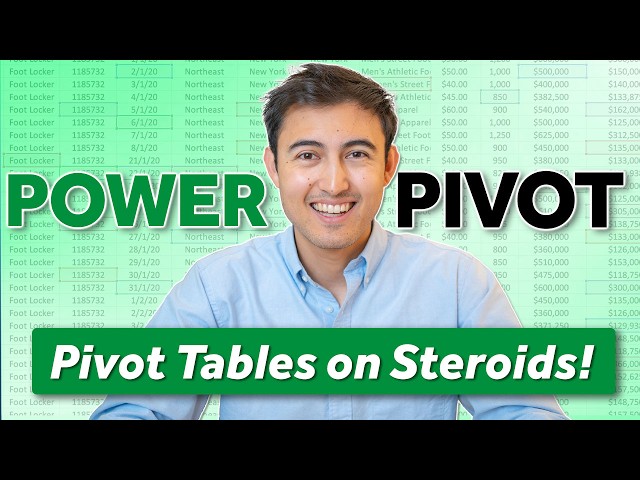 Learn Power Pivot in Excel (Better Than Pivot Tables)