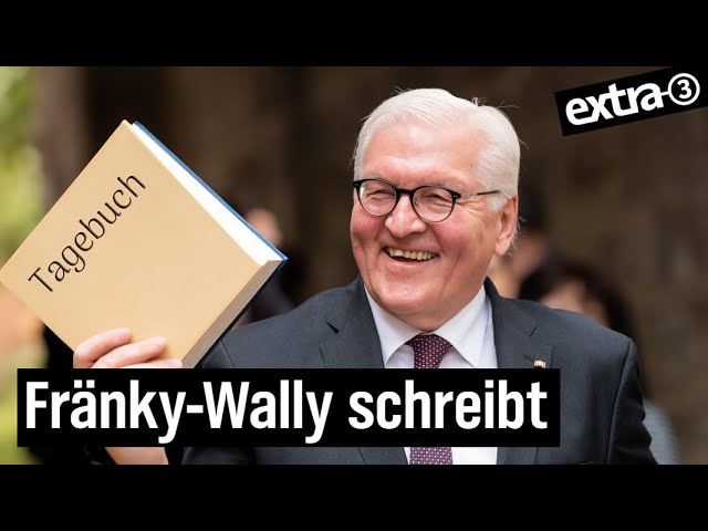 Enthüllt: Tagebuch des Bundespräsidenten Steinmeier | extra 3 | NDR
