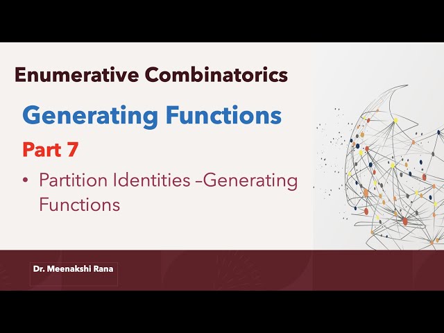 Generating Functions | Partition Identities