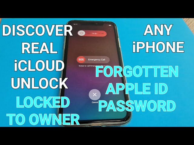 Discover the Real iCloud Unlock iPhone Locked To Owner with Forgotten Apple ID and Password✔️