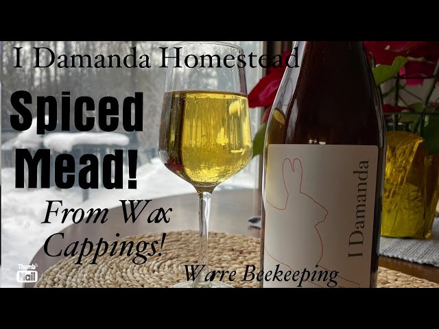 Use Beeswax and Cappings for Mead! Just Like a Viking! Warre Beekeeping!