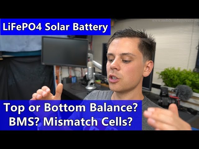 LiFePO4 battery w/o a BMS: Top or Bottom Balance? Mismatched Cells?