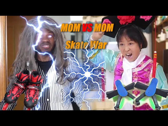 Mom VS Mom | When Your Mom Wants Roller Skates | Mom and Son | Tictok Funny Videos | Family War