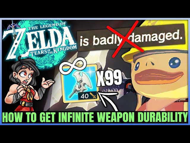 This is Game Canging - INFINITE Durability on ANY Weapon - OP Repair Trick - Tears of the Kingdom!