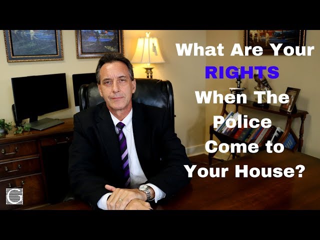 What Are My Rights With the Police? (With Cops at My Door)