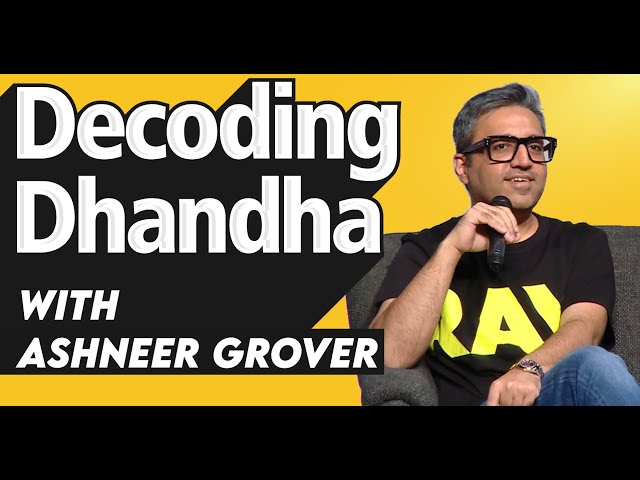 "IMT Ghaziabad E-Conclave with Ashneer Grover: Decoding Dhandha"