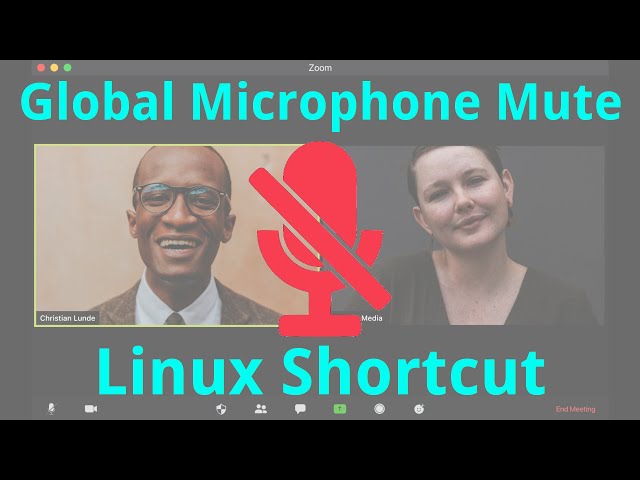 Global Microphone Mute Shortcut for Linux