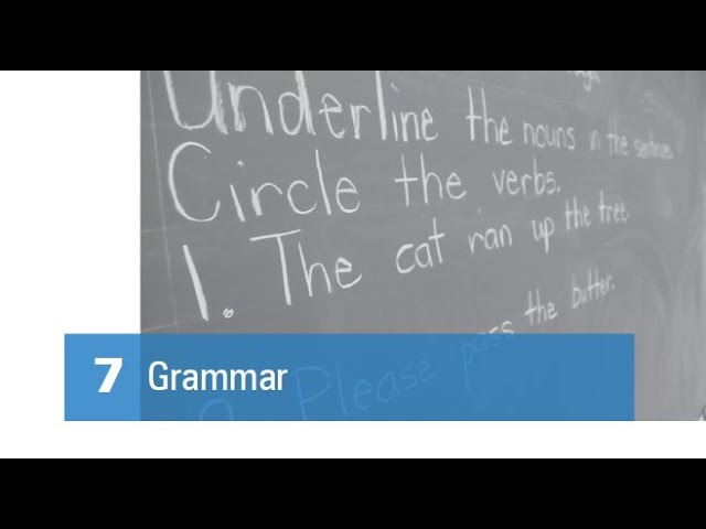 The Study of Language - Chapter 7: Grammar