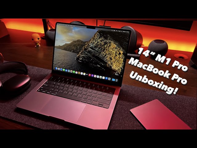 14" M1 Pro MacBook Pro Unboxing & First Impressions!