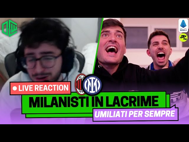 MILAN-INTER 1-2 LIVE REACTION | "CAMPIONI D’ITALIA! SCUDETTO IN FACCIA!" | TIFOSIAMO