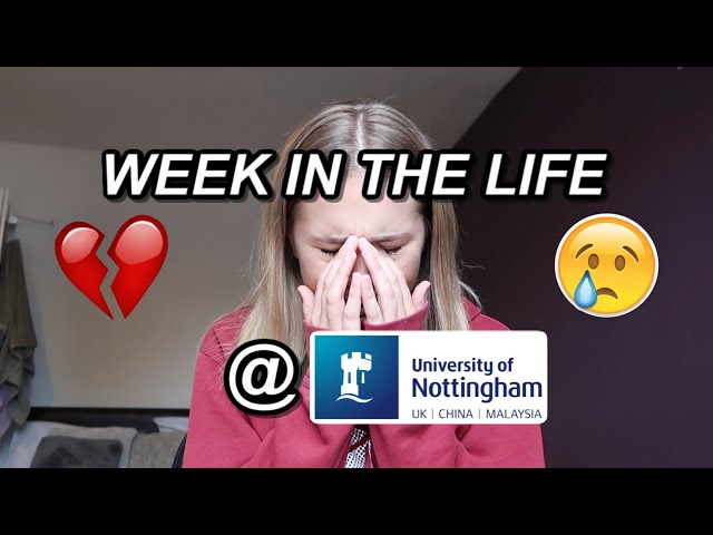 Week in The Life at the University of Nottingham *my uni room got a post break up glow up*🦋