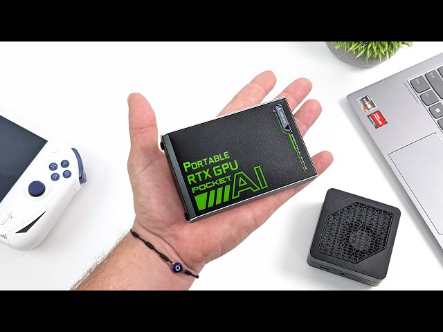 A Portable GPU That Fits In Your Palm Of Your Hand! Pocket AI RTX A500