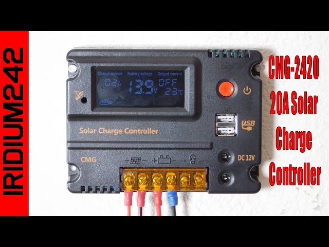 Solar Prepping: CMG 2420 20A Solar Charge Controller