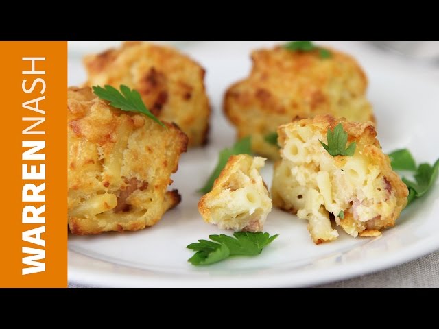 Mac and Cheese Bites Recipe - Easy & Tasty Snacks - Recipes by Warren Nash