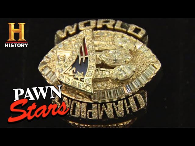 Pawn Stars: MAJOR CASH for 2004 Patriots Super Bowl Ring (Season 5) | History