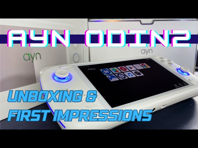 AYN Odin 2 Unboxing & First Impressions | Emulation | Android | Retro Gaming | Switch
