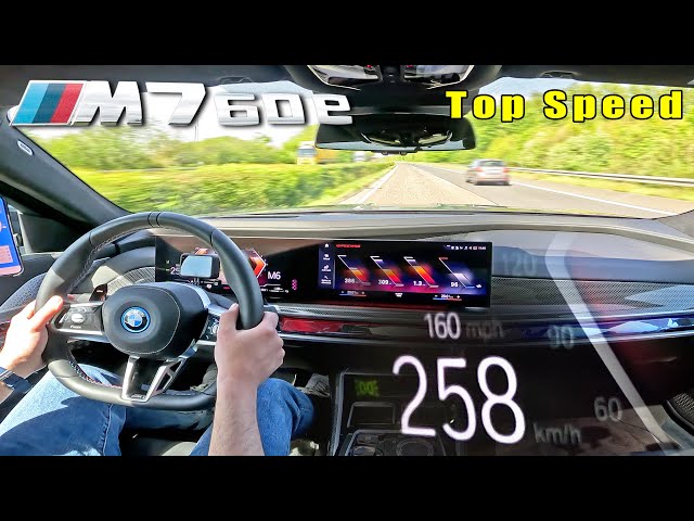 2024 BMW 7 Series M760e is when LUXURY meets SPEED on the AUTOBAHN