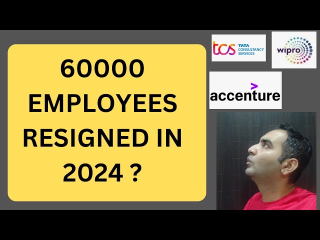 60000 employees resigned in 2024 | Infosys Wipro | IT Layoffs | Tech Layoffs | #Layoffs News
