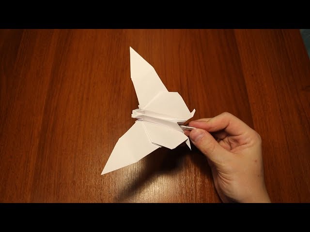 Бабочка машет крыльями. Как сделать бабочку из бумаги, которая может махать крыльями