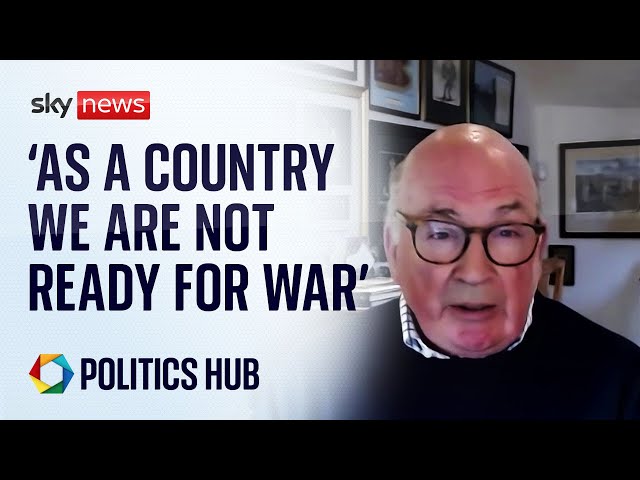 Lord Dannatt: 'As a country we are not prepared for war'