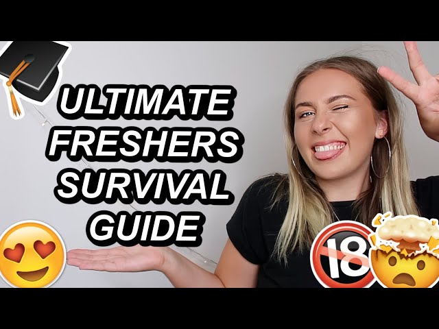 ULTIMATE Freshers Week Survival Guide 🎓 | Freshers Advice 2020