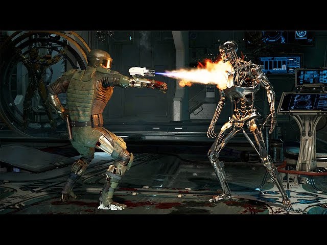Mortal Kombat 11 - ROBOCOP vs TERMINATOR Gameplay #2 @ 1440p (60ᶠᵖˢ) ✔