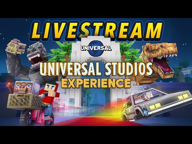 Minecraft x Universal Studios Experience DLC - Livestream