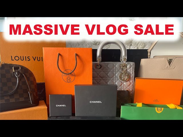 Massive Vlog Sale- Chanel, Hermes, Dior, Louis Vuitton and more