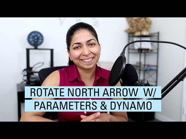 How to rotate Revit north arrow w/ parameters and Dynamo