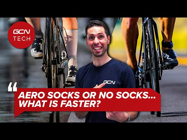 Am I Faster In Aero Socks Or No Socks? | GCN Tech Clinic