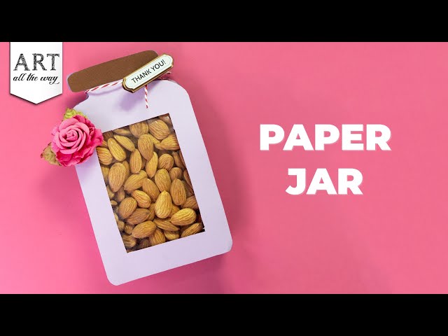 How to Make Paper Jar | DIY Paper Jar | Paper Jar | Home Decor | Paper Craft | @VENTUNOART