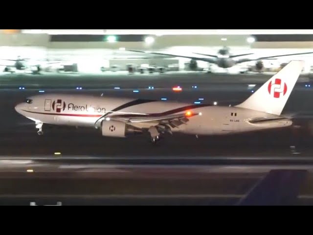5 LATE NIGHT Boeing 767 Landings at LAX | Los Angeles Airport Plane Spotting