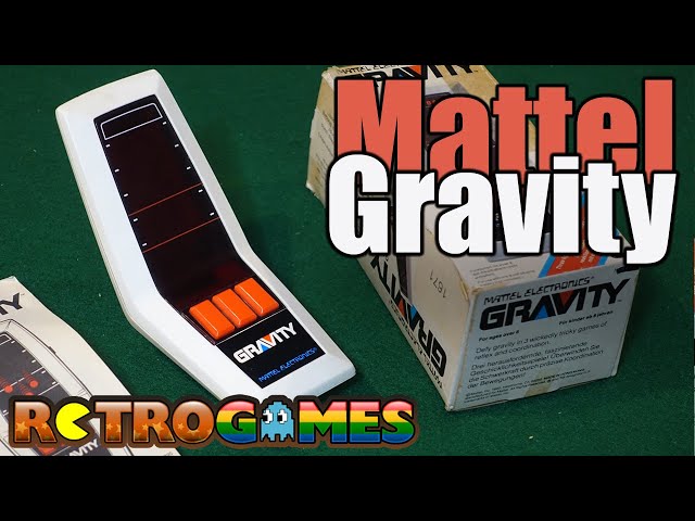 Mattel Gravity - A 1980 electronic game unlike any other