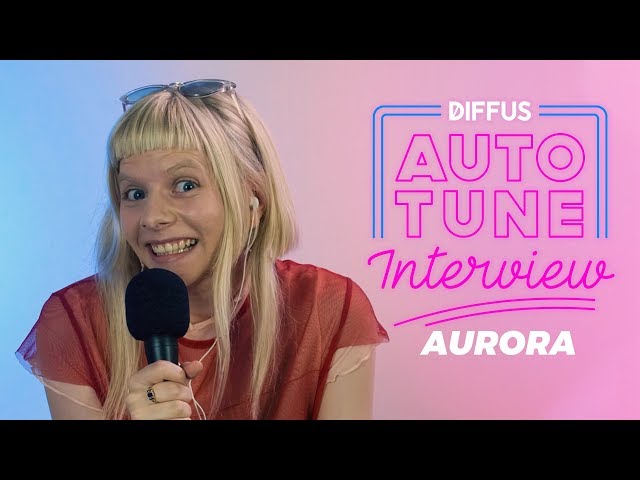 Aurora is doing the Auto-Tune Interview | DIFFUS